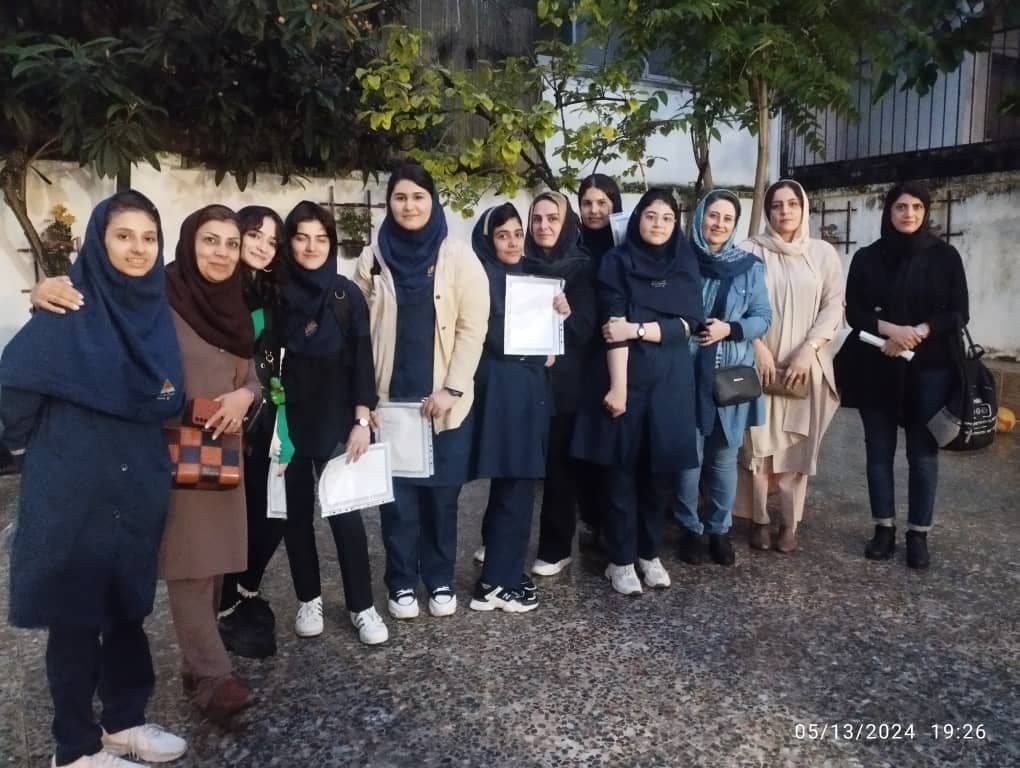 مسابقه دختر باران در مدرسه شایستگان وارسته